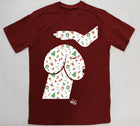 T-shirt Donna Bordeaux IL MIO CAXXO DI NATALE ( R80314 ) - Gufetto Brand