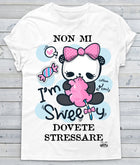 T-shirt Donna STRESSARE ( N472 ) - Gufetto Brand