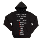 Felpa uomo Spelling - Gufetto Brand