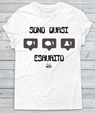 T-shirt Uomo Esaurito - Gufetto Brand