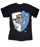 T-shirt Uomo Soccer Gufetto Azzurro - Gufetto Brand