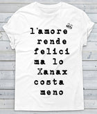 T-shirt Donna Xanax - Gufetto Brand