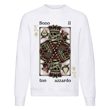 Felpa Classic Uomo Donna Azzardo ( L163 )