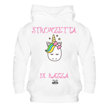 Felpa donna Unicorn Stronzetta di Razza