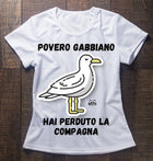 T-shirt Donna Povero Gabbiano ( G7843127 ) - Gufetto Brand