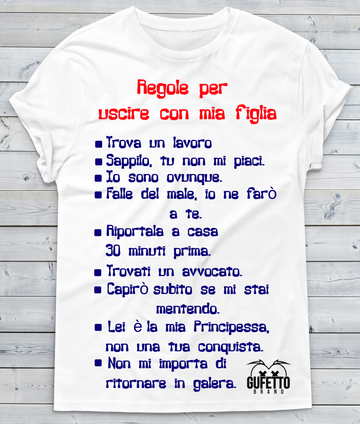 T-shirt Uomo Regole