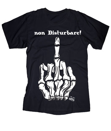 T-shirt Uomo Non Disturbare ( Q957 )