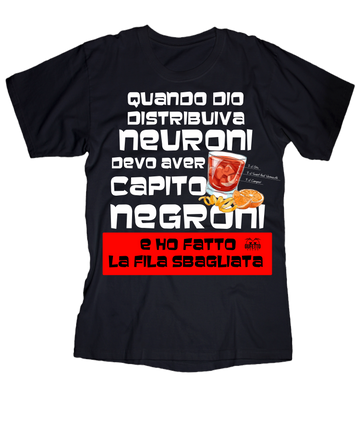 T-shirt Uomo Negroni
