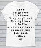 T-shirt Donna Spigolosa ( O504 ) - Gufetto Brand
