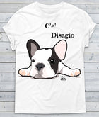 T-shirt Donna C'è Disagio ( Z365 ) - Gufetto Brand