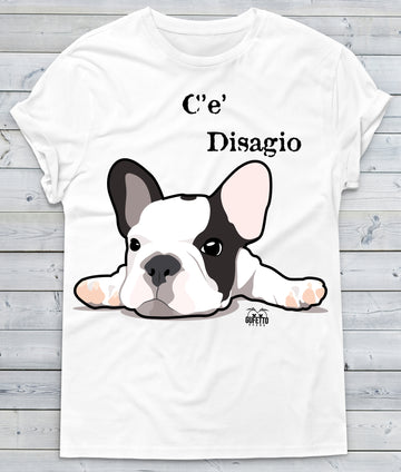 T-shirt Donna C'è Disagio ( Z365 )