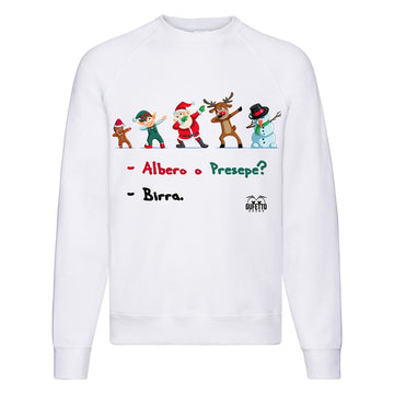 Felpa Classic Uomo Donna PRESEPE ( P990534 )
