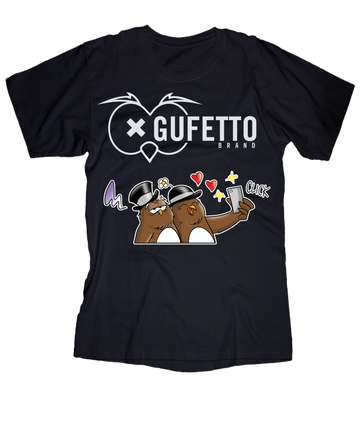 T-shirt Uomo Gufetto Brand Selfie