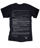T-shirt Uomo Autocertificazione ( A019 ) - Gufetto Brand