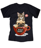 T-shirt Uomo Friend ( C091 ) - Gufetto Brand