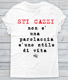 T-shirt Donna STI CAZZI - Gufetto Brand