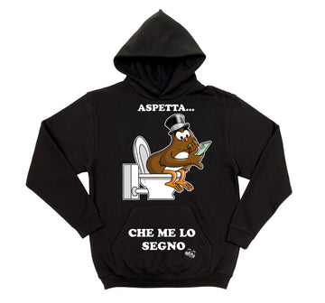 Felpa uomo Aspetta ( K228 )