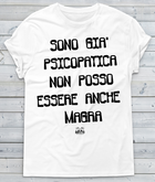 T-shirt Donna Psicopatica - Gufetto Brand