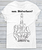 T-shirt Donna Non Disturbare ( Q957 ) - Gufetto Brand