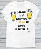 T-shirt Donna Birra ( L732 ) - Gufetto Brand