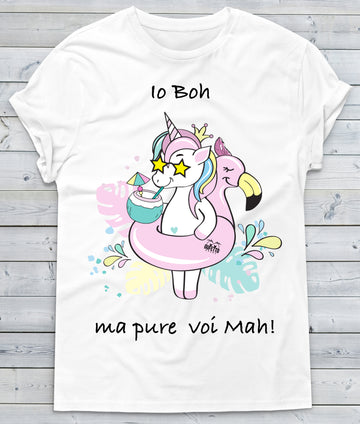T-shirt Donna Io Boh ( A296 )