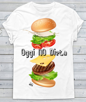 T-shirt Donna Oggi no Dieta