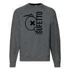 Felpa uomo Gufetto Brand Dark Grey - Gufetto Brand