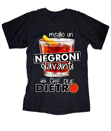 T-shirt Donna Meglio un Negroni