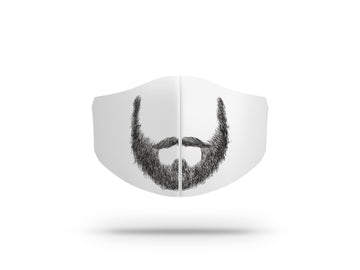 Mascherina in cotone Uomo Barba 3 ( Y9381 )