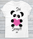 T-shirt Donna Stai Sereno!!! - Gufetto Brand