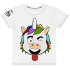 T-shirt girocollo per bambini Unicorn - Gufetto Brand