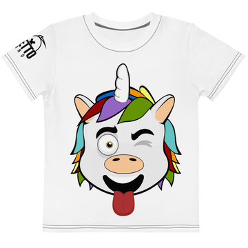 T-shirt girocollo per bambini Unicorn