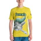 T-shirt uomo Gialla Fumolo - Gufetto Brand
