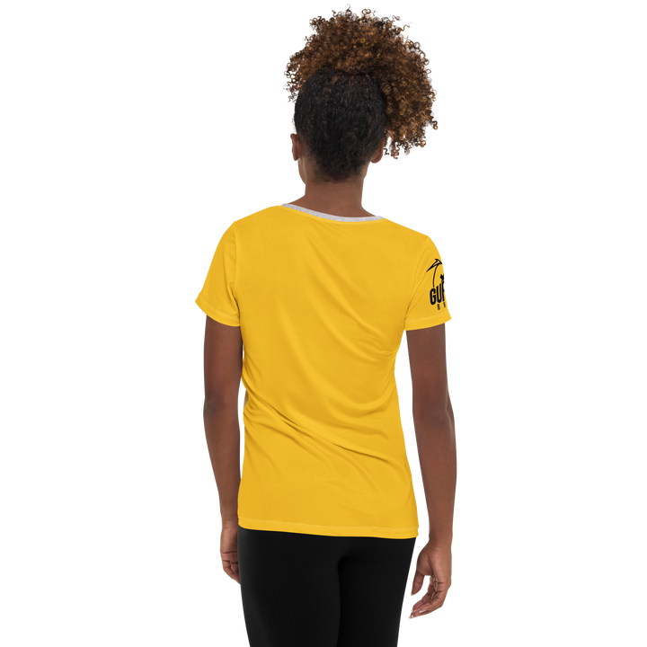 Maglietta sportiva donna con stampa all-over BIRRA - Gufetto Brand