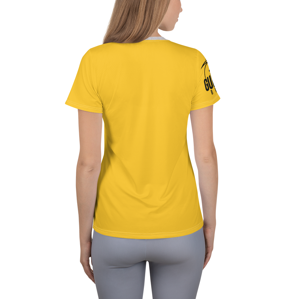 Maglietta sportiva donna con stampa all-over BIRRA - Gufetto Brand