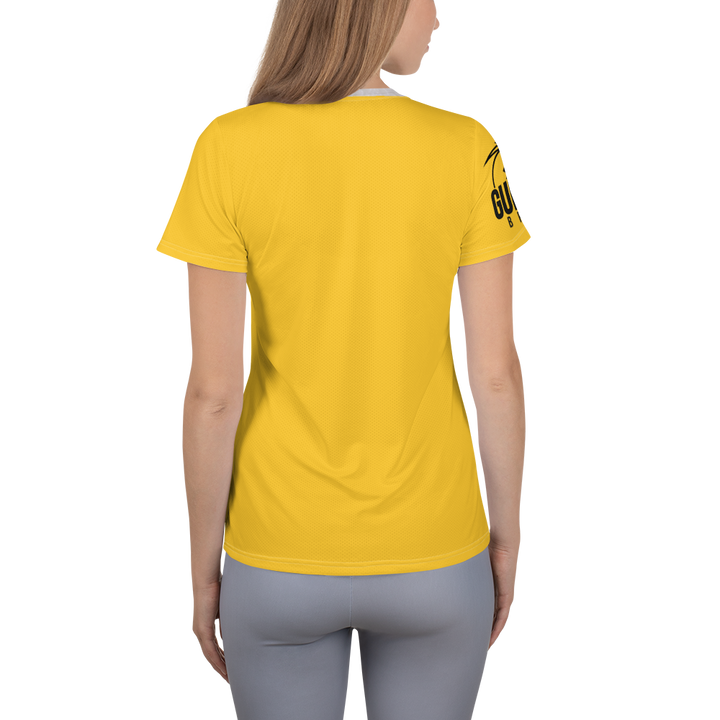 Maglietta sportiva donna con stampa all-over BIRRA - Gufetto Brand
