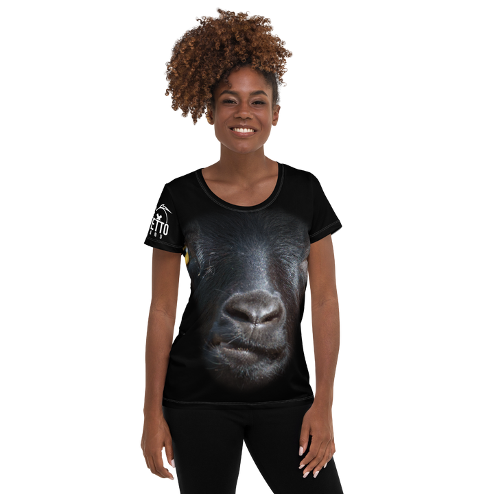 Maglietta sportiva donna GOAT - Gufetto Brand