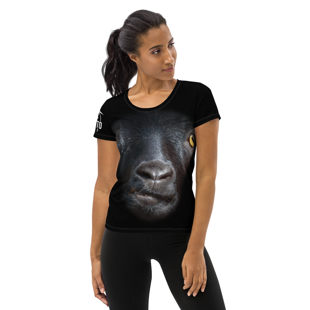 Maglietta sportiva donna GOAT - Gufetto Brand