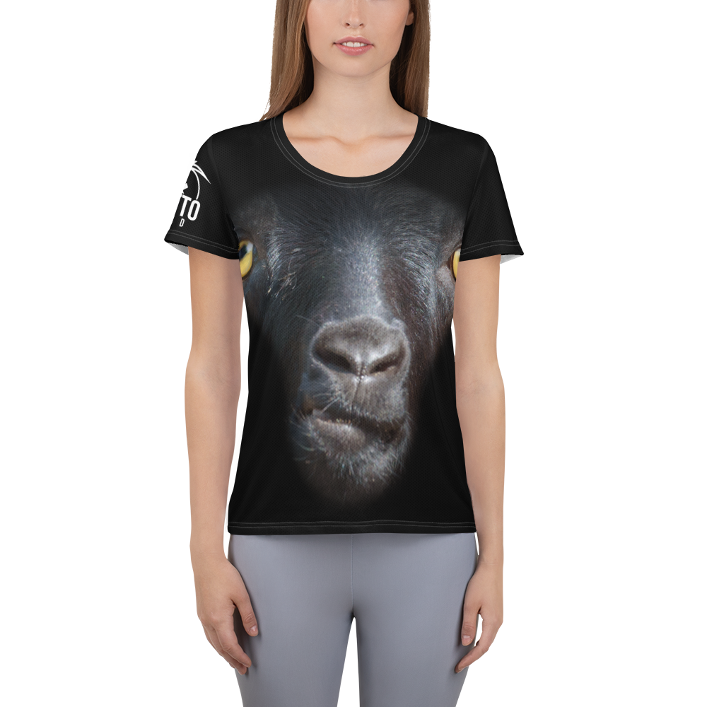 Maglietta sportiva donna GOAT - Gufetto Brand