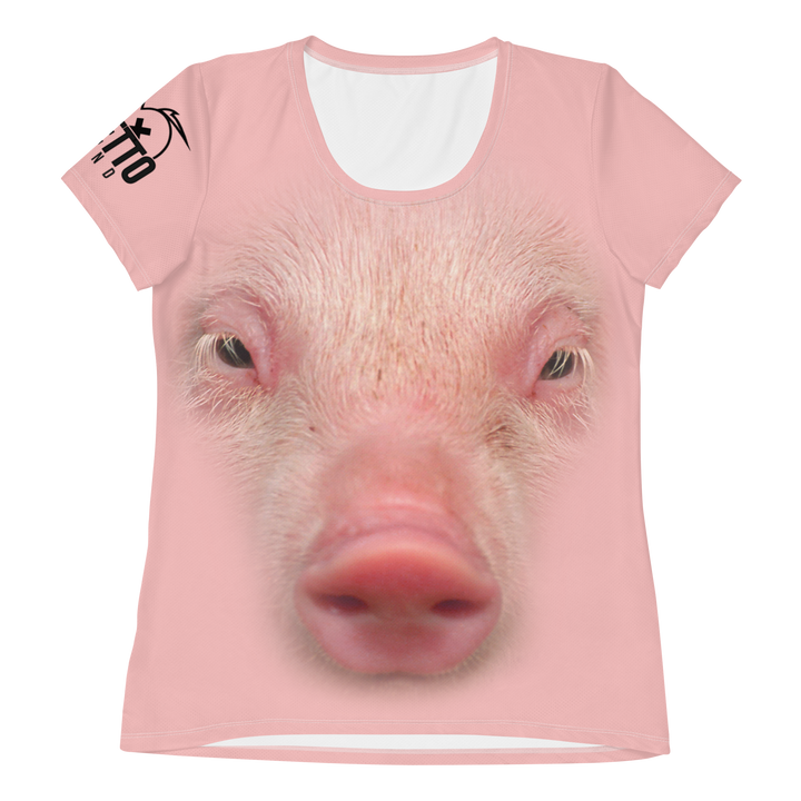 Maglietta sportiva donna PIG - Gufetto Brand