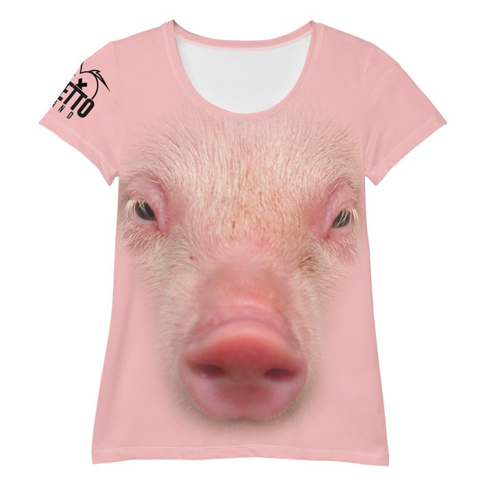 Maglietta sportiva donna PIG - Gufetto Brand