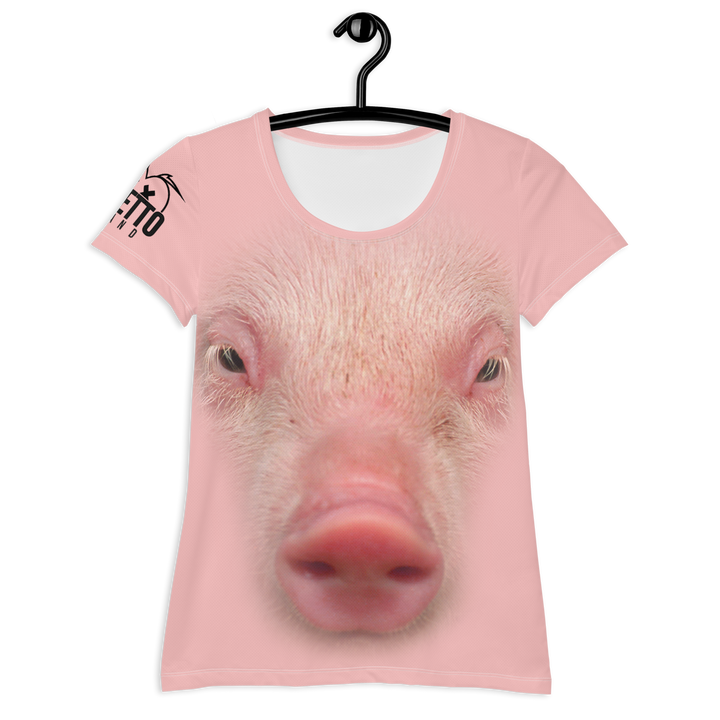 Maglietta sportiva donna PIG - Gufetto Brand
