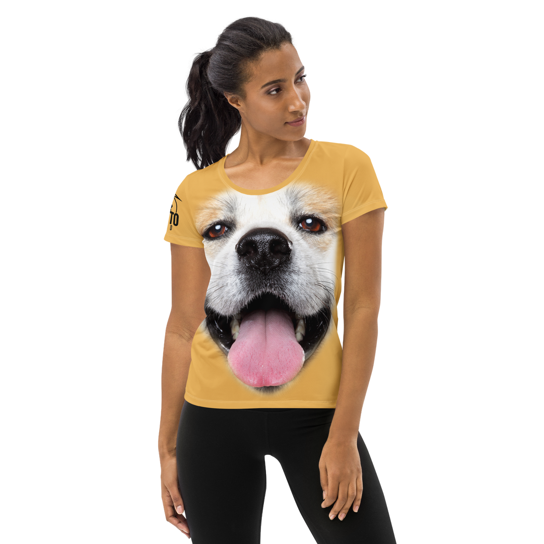 Maglietta sportiva donna Akita Inu - Gufetto Brand