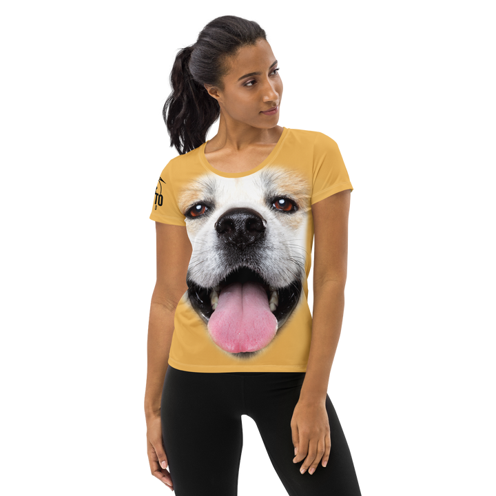 Maglietta sportiva donna Akita Inu - Gufetto Brand