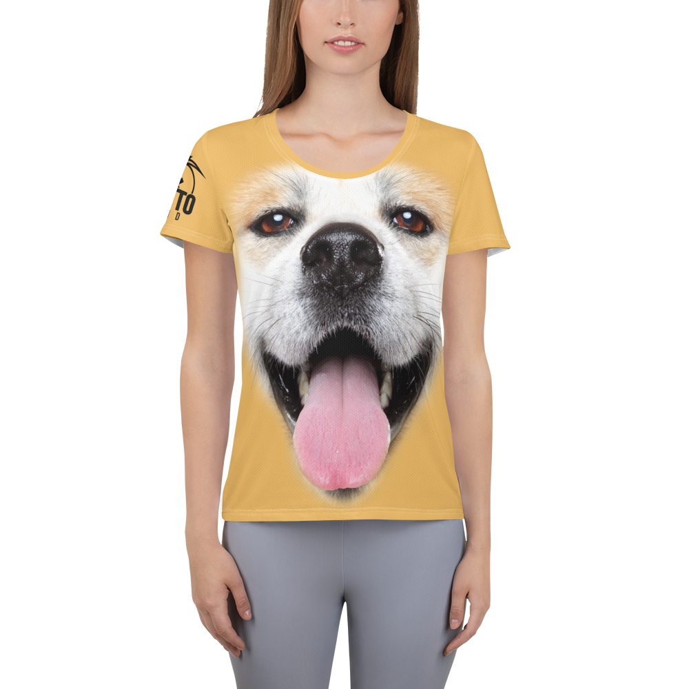 Maglietta sportiva donna Akita Inu - Gufetto Brand