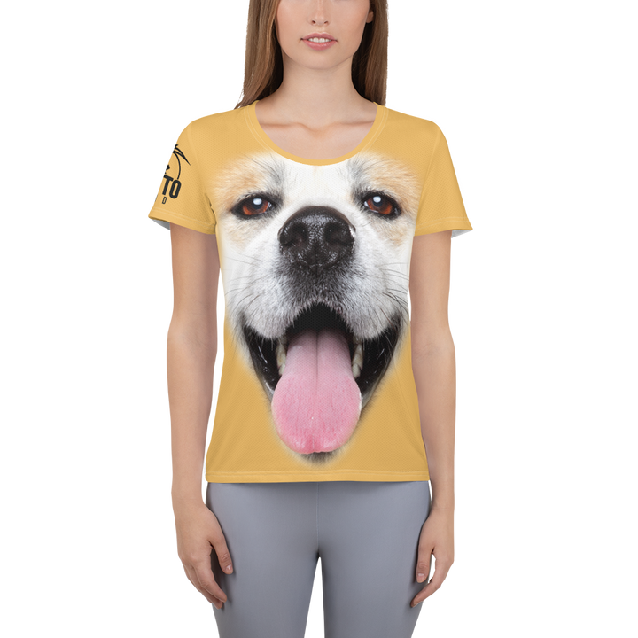 Maglietta sportiva donna Akita Inu - Gufetto Brand