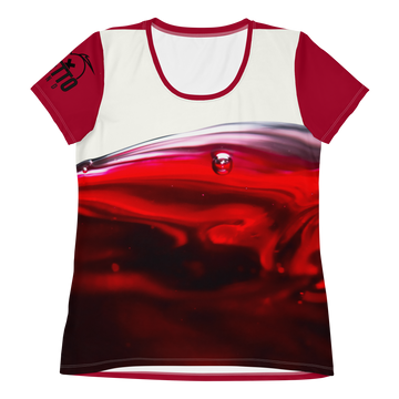 Maglietta sportiva donna WINE