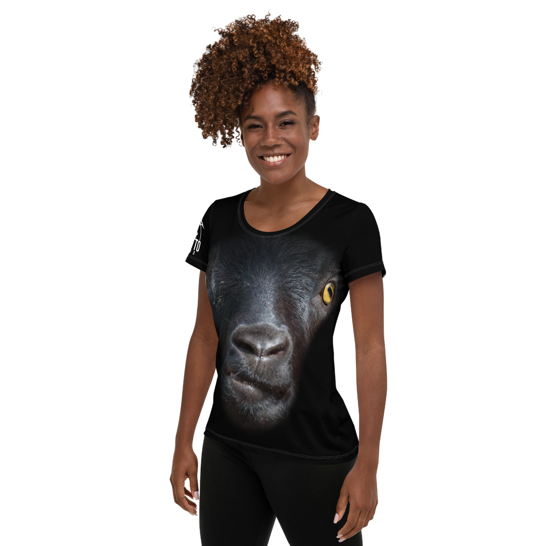 Maglietta sportiva donna GOAT - Gufetto Brand