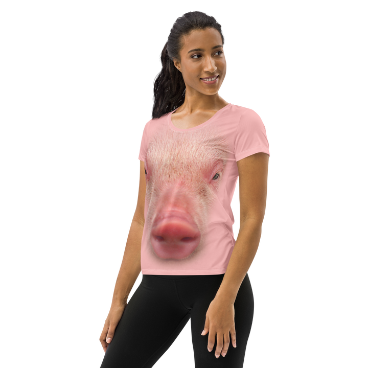 Maglietta sportiva donna PIG - Gufetto Brand