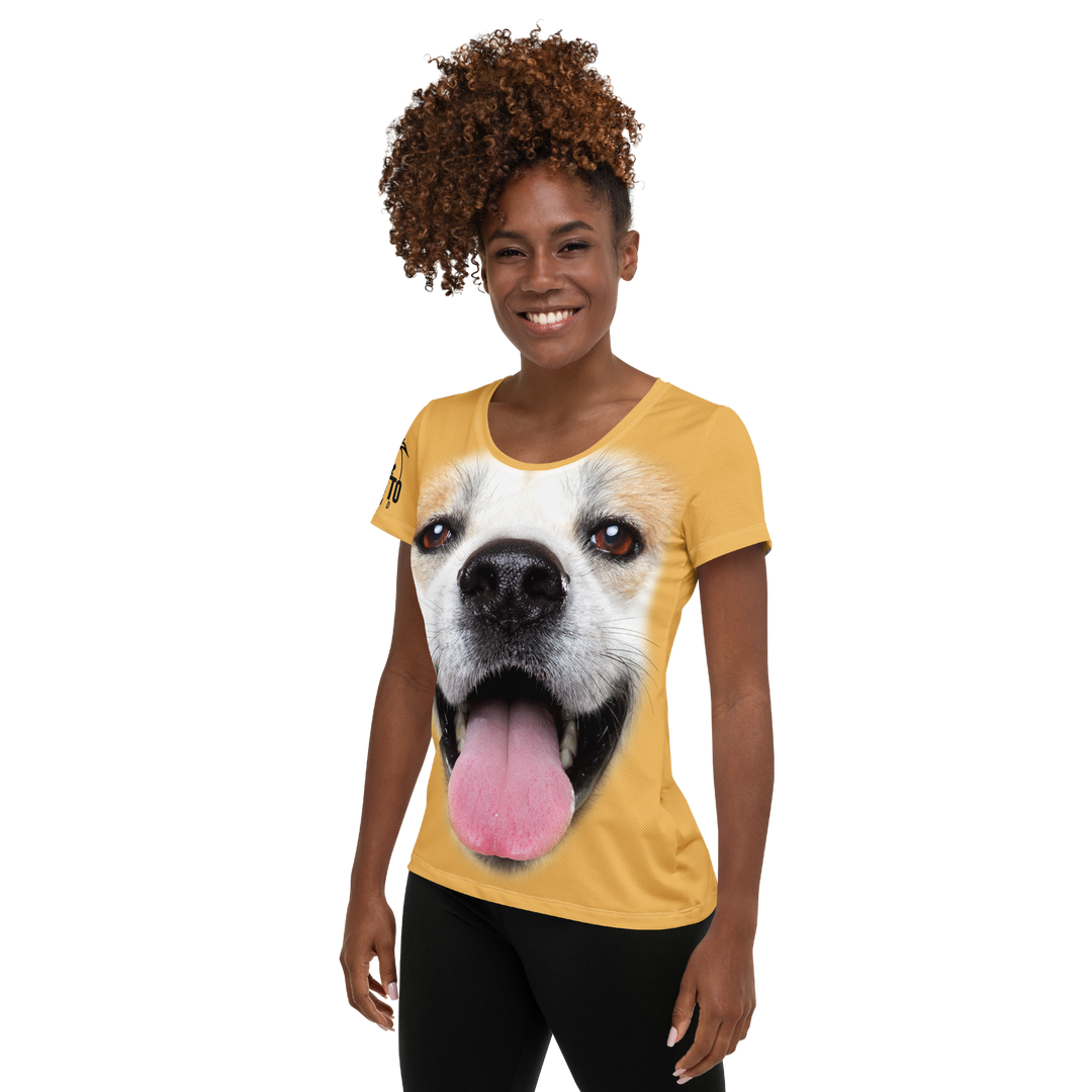 Maglietta sportiva donna Akita Inu - Gufetto Brand